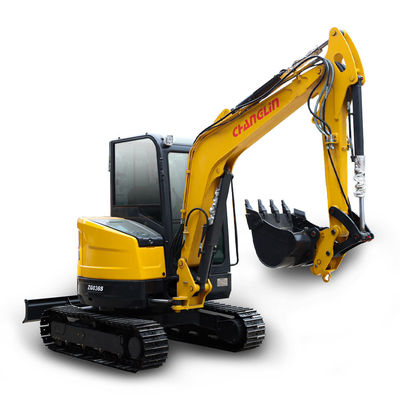 Hydraulischer Crawler Bagger ZG036S Ergonomische Konstruktion mit geräumigem Fahrplatz